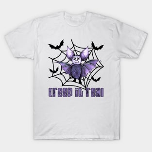 Creep It Real Halloween Bat T-Shirt